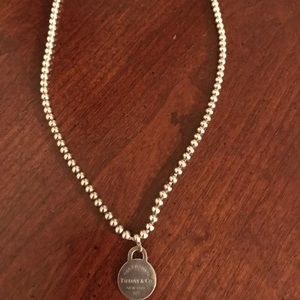 Authentic Tiffany beaded necklace